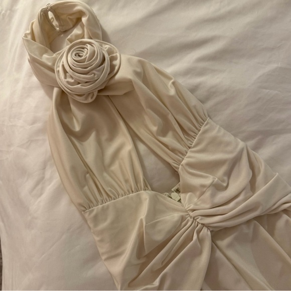 Ronny Kobo Abreen Catsuit in Pearl white size medium - Picture 4 of 5